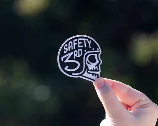 Safety 3rd Helmet Patch