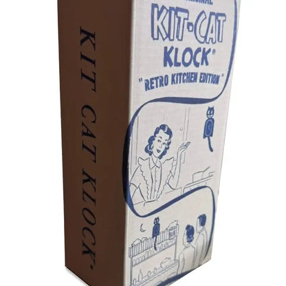 Retro Pink Kitchen Edition Kit-Cat Klock