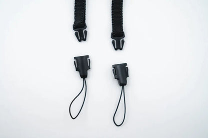 Woven Tapestry Strap - Black/White