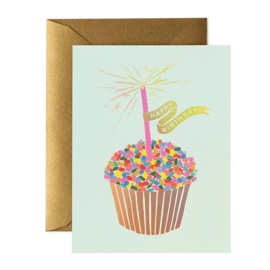 Cupcake Birthday Card