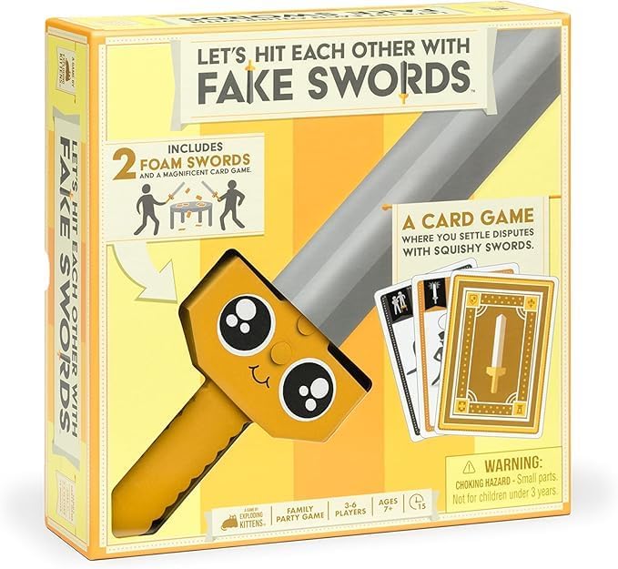 Let’s Hit Each Other with Fake Swords