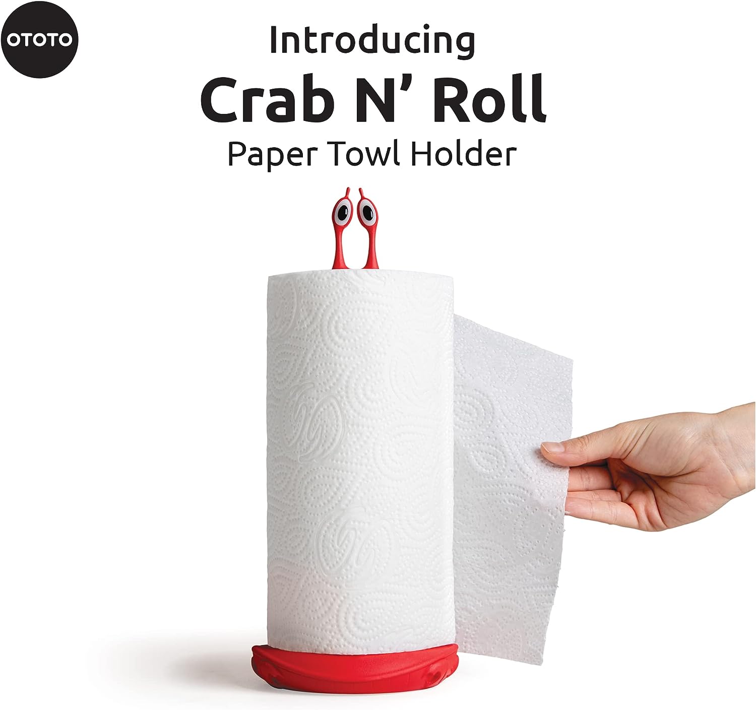 Crab N' Roll Paper Towel Holder