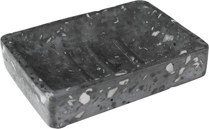 Soap Dish - Black Terrazzo