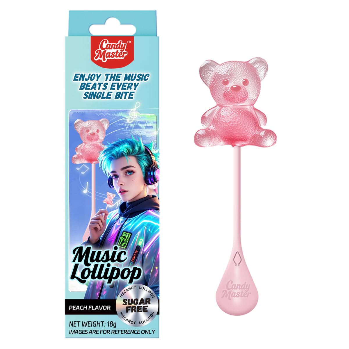 Musical Lollipop with KPOP Music - Teddy Bear