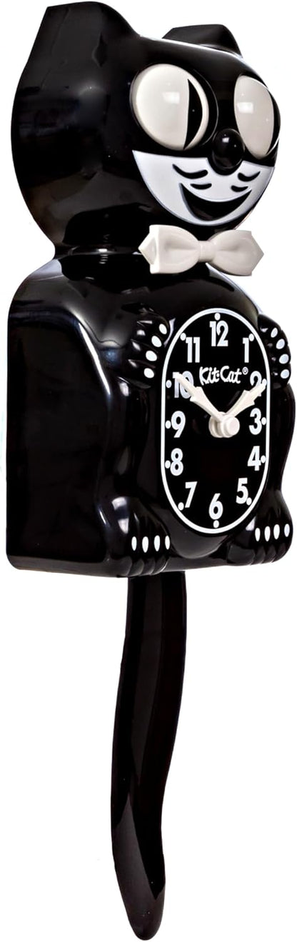 Classic Black Kit Cat Klock