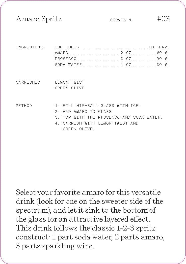 The Cocktail Cabinet: Spritz