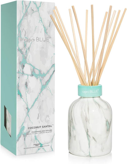 Marble Reed Diffuser Set - Coconut Santal