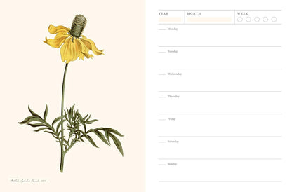 Weekly Planner American Horticultural Society
