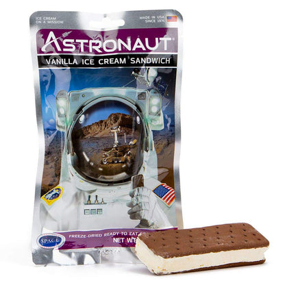Astronaut Food - Vanilla Ice Cream Sandwich