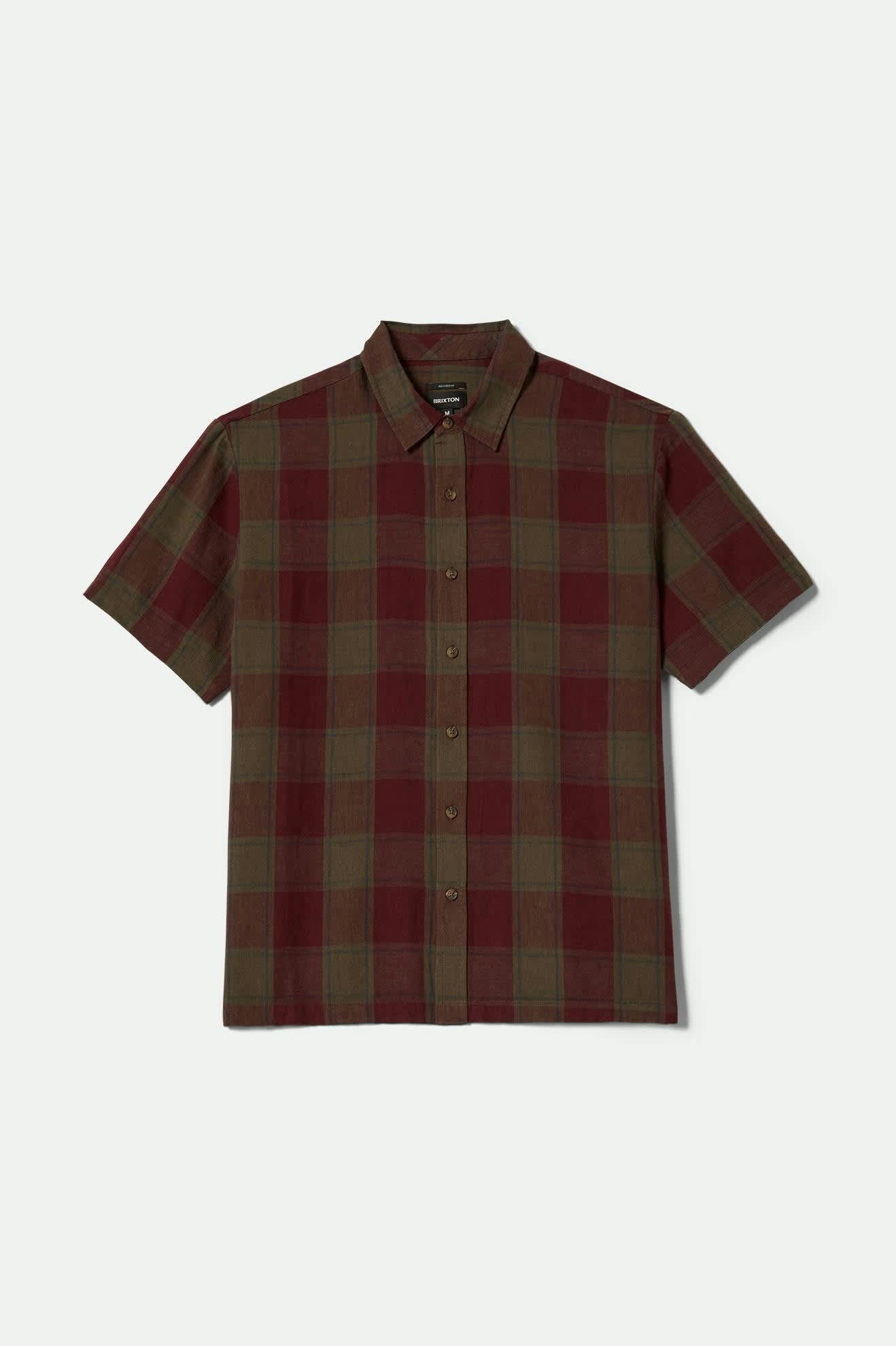 Cru Linen Blend Woven - Olive Surplus/Port
