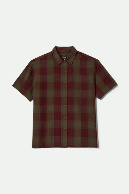 Cru Linen Blend Woven - Olive Surplus/Port