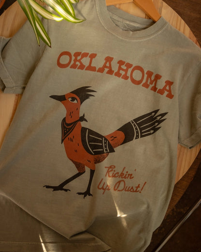 Oklahoma Roadrunner Tee - Sandstone