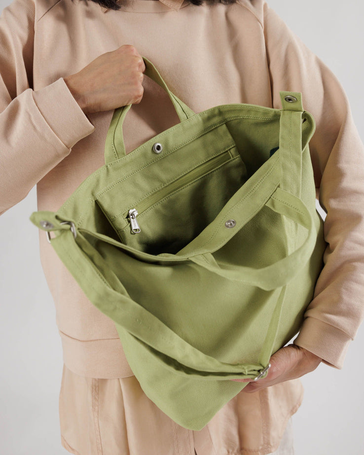 Horizontal Duck Bag - Pistachio