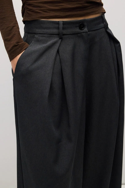 The Hilary Pant - Charcoal