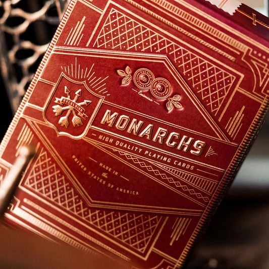 Red Monarch Playing Cards