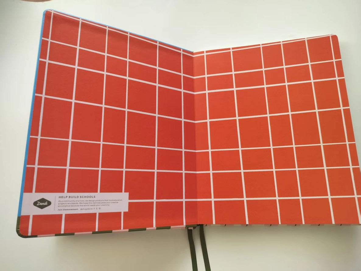 Star Tulip Embroidered Medium Hardcover Sketchbook