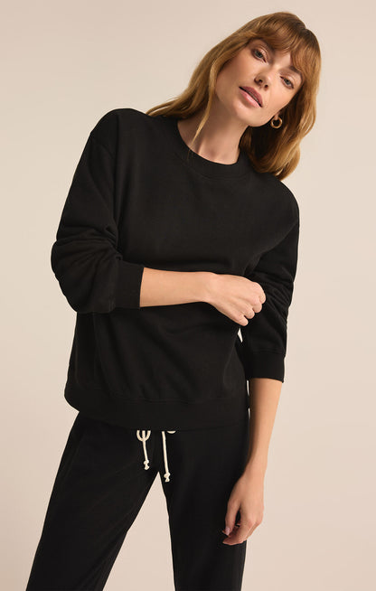 Boyfriend Sweatshirt - Black