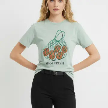Shop Fresh Tee - Mint