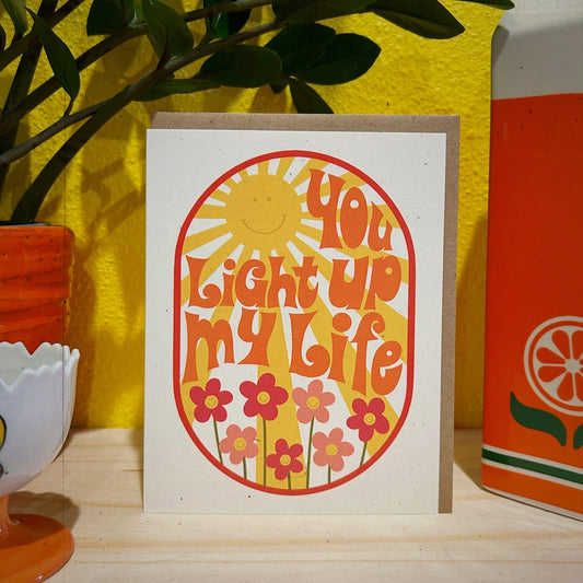 Love Light Up My Life Card