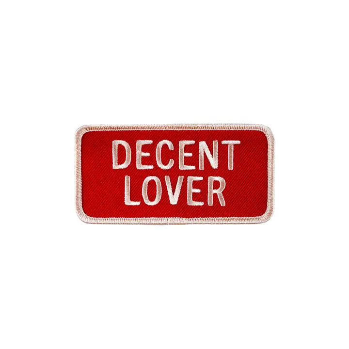 Decent Lover Embroidered Patch