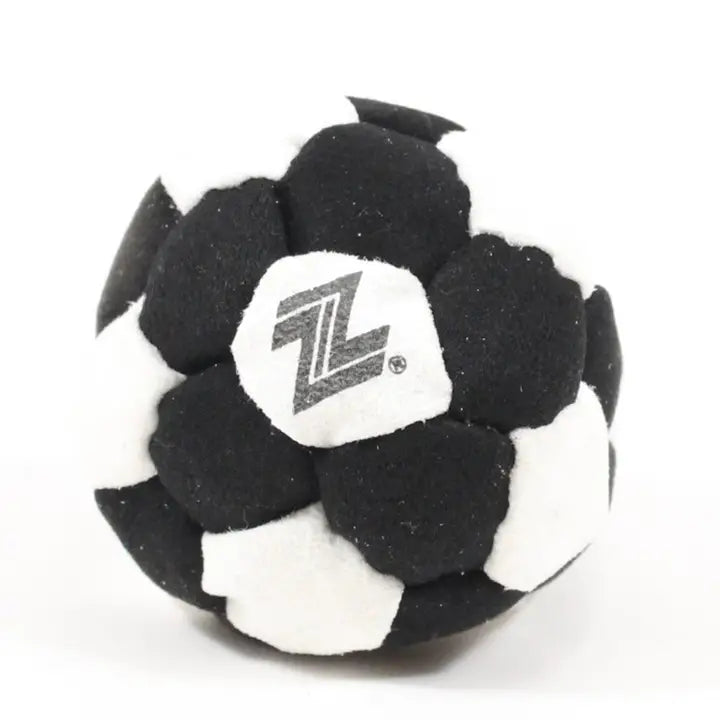 32 Panel Black and White Footbag