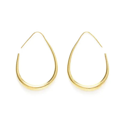 Teardrop Hoops