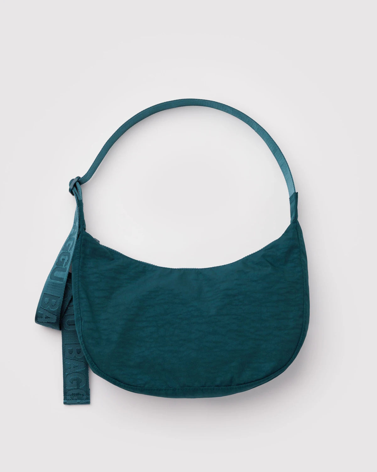 Medium Nylon Crescent Bag - Deep Sea