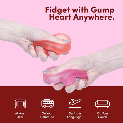 Gump Heart - Rose