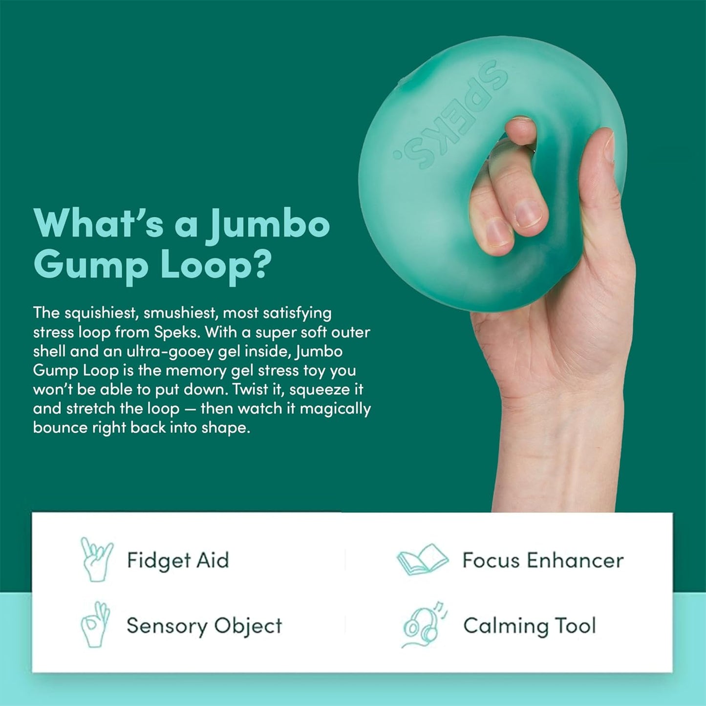 Gump Jumbo Loop - Sea Glass