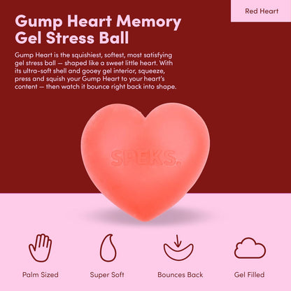 Gump Heart - Rose