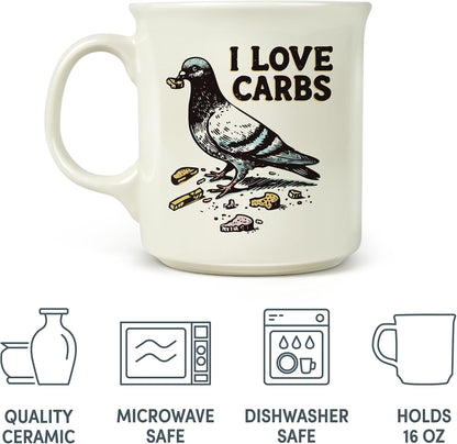 Say Anything Mug - Love Carbs