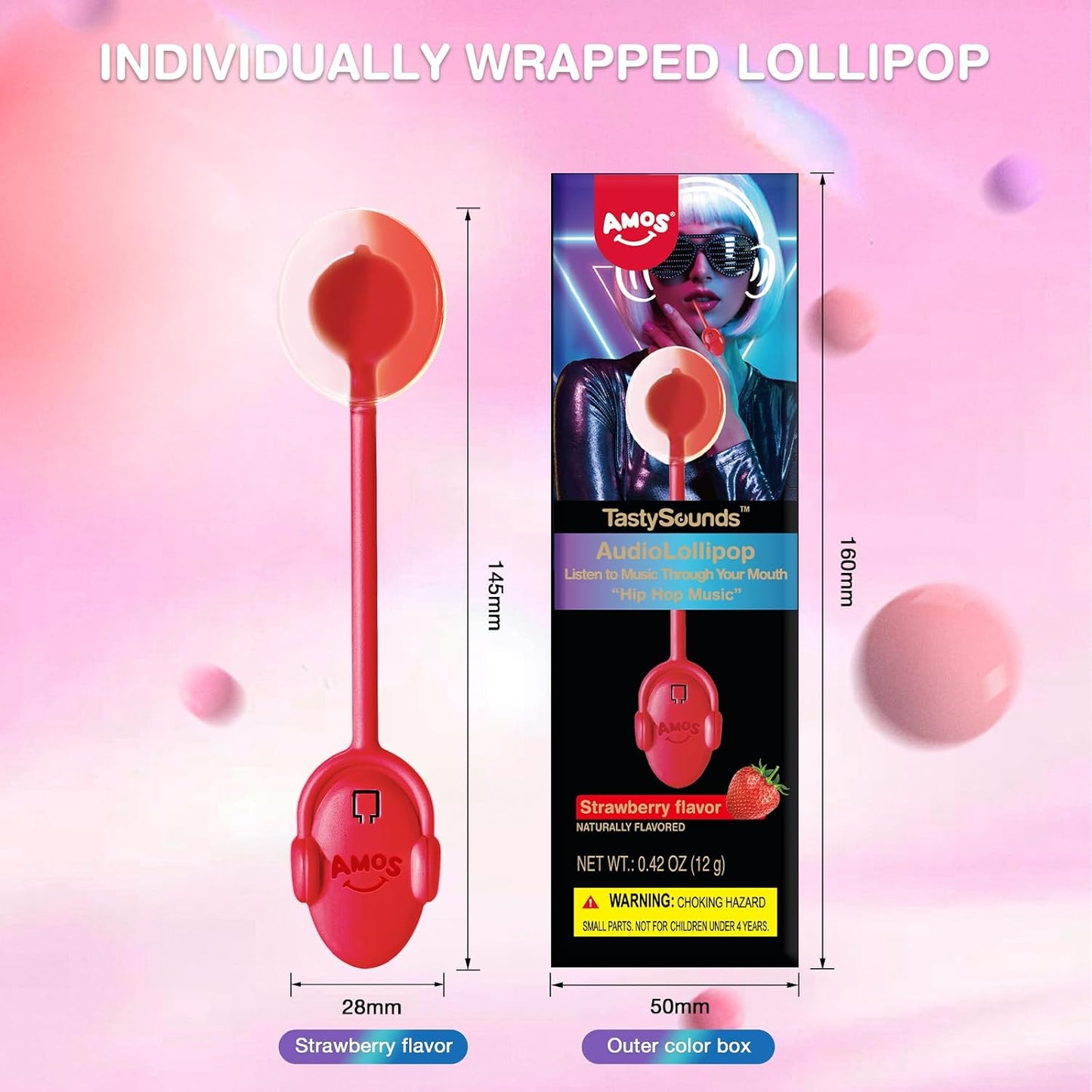 Amos Music Lollipop Candy