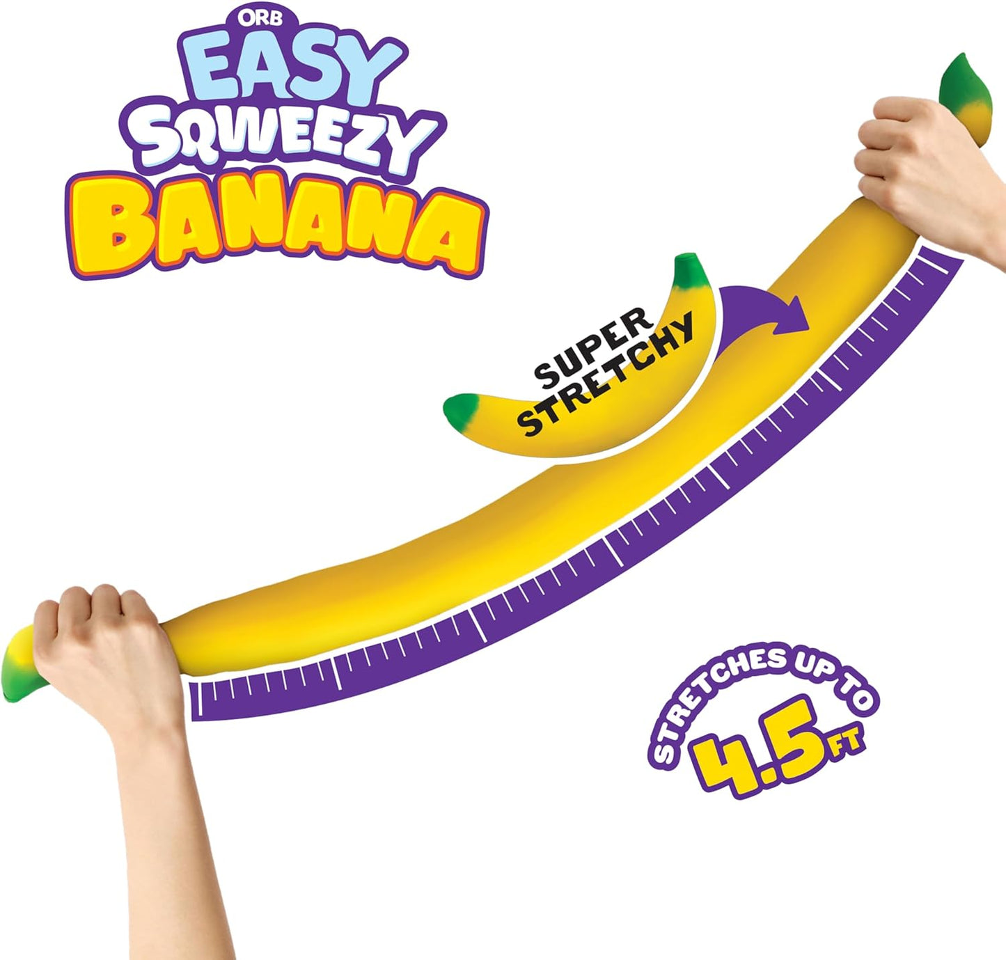 Easy Sqweezy Stretchy Banana Jumbo