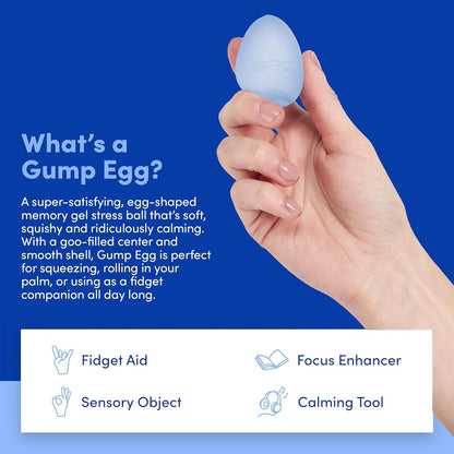Gump Egg Gel-Filled Stress Ball