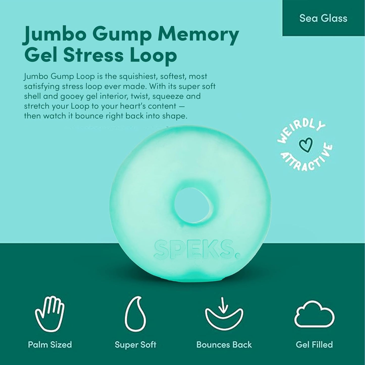 Gump Jumbo Loop - Sea Glass