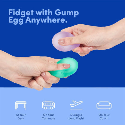 Gump Egg Gel-Filled Stress Ball