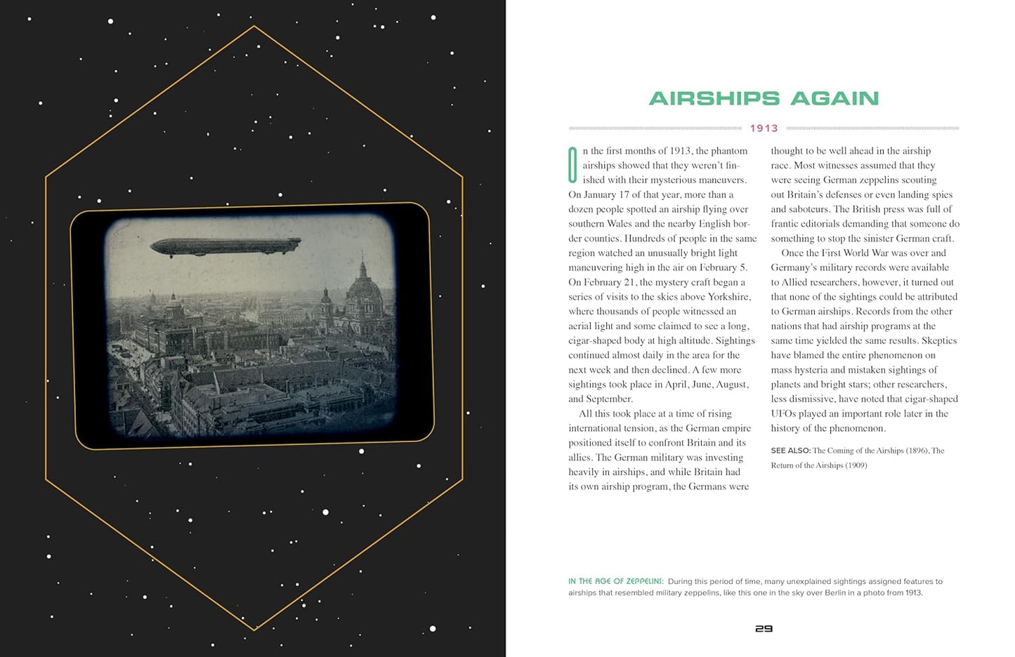 The UFO Book: A Chronological Journey from Crop Circles to Roswell