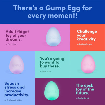 Gump Egg Gel-Filled Stress Ball