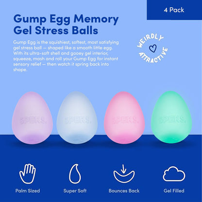 Gump Egg Gel-Filled Stress Ball