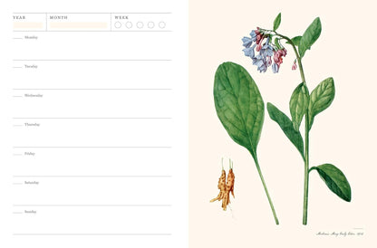Weekly Planner American Horticultural Society