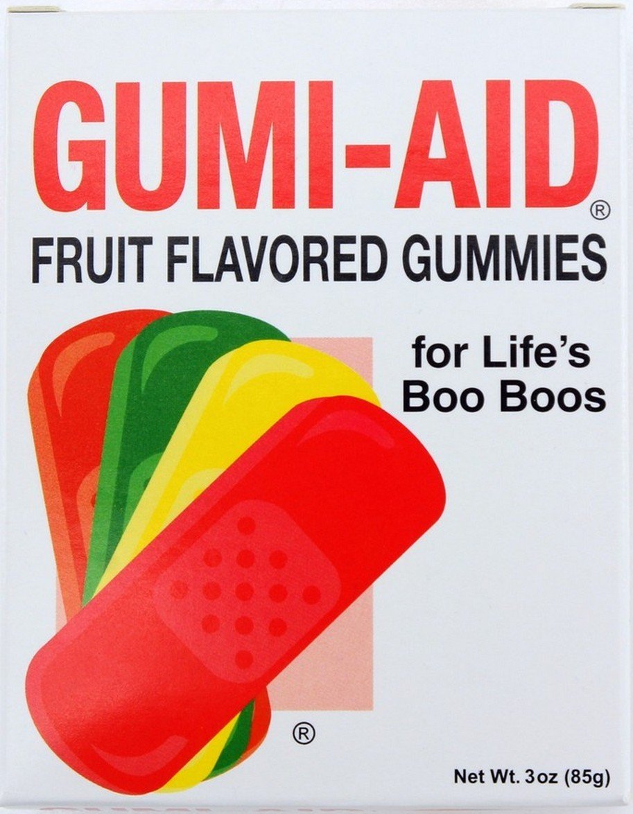 Gumi-Aid Bandaid Gummies