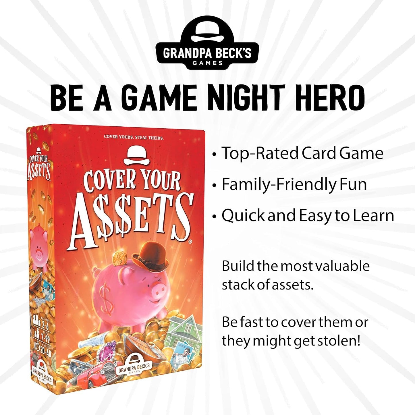Cover Your Assets Game