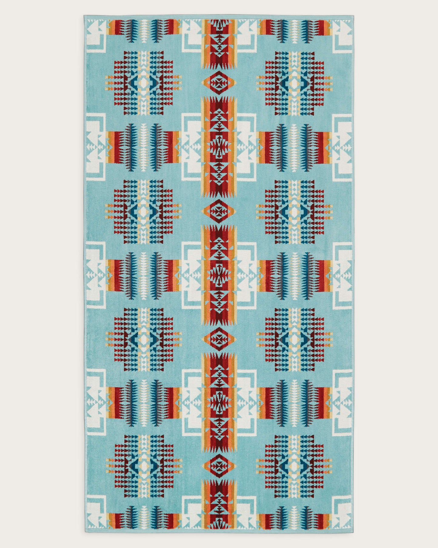 Chief Joseph Towel Set - Aqua