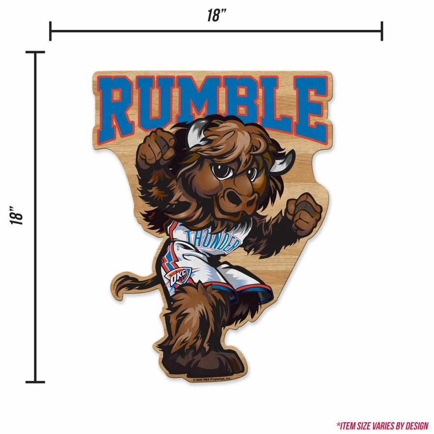 NBA OKC Rumble Pennant