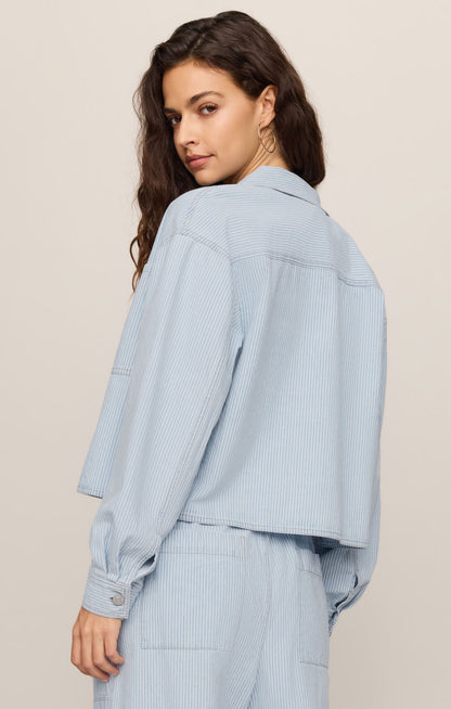 Erin Railroad Jacket - Seaboard Stripe
