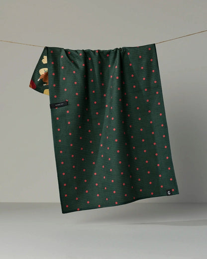 Festive Feast Luxe Kitchen Towel