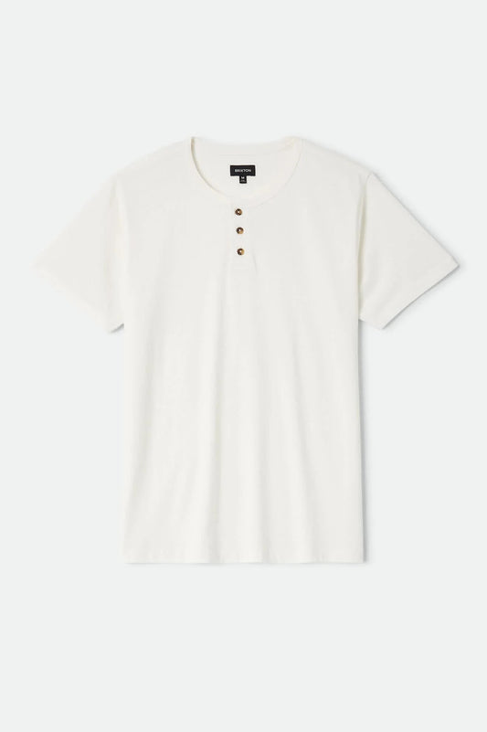 Baseline Henley T-Shirt - Off White Vintage Wash