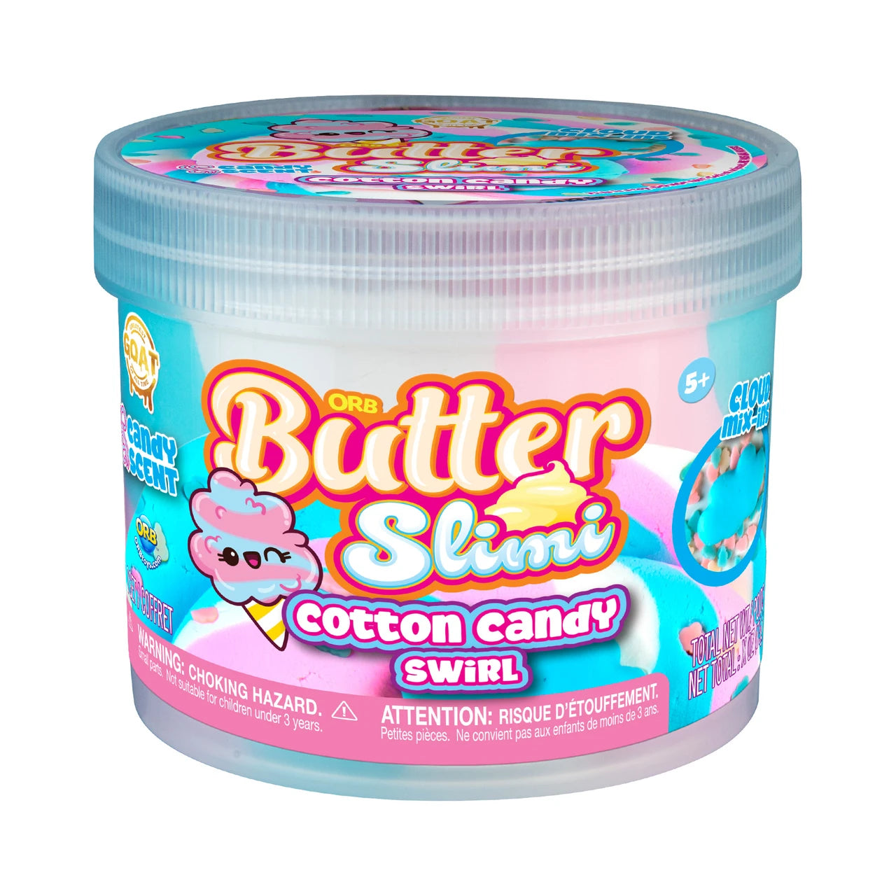 GOAT Butter Slimi Cotton Candy Swirl