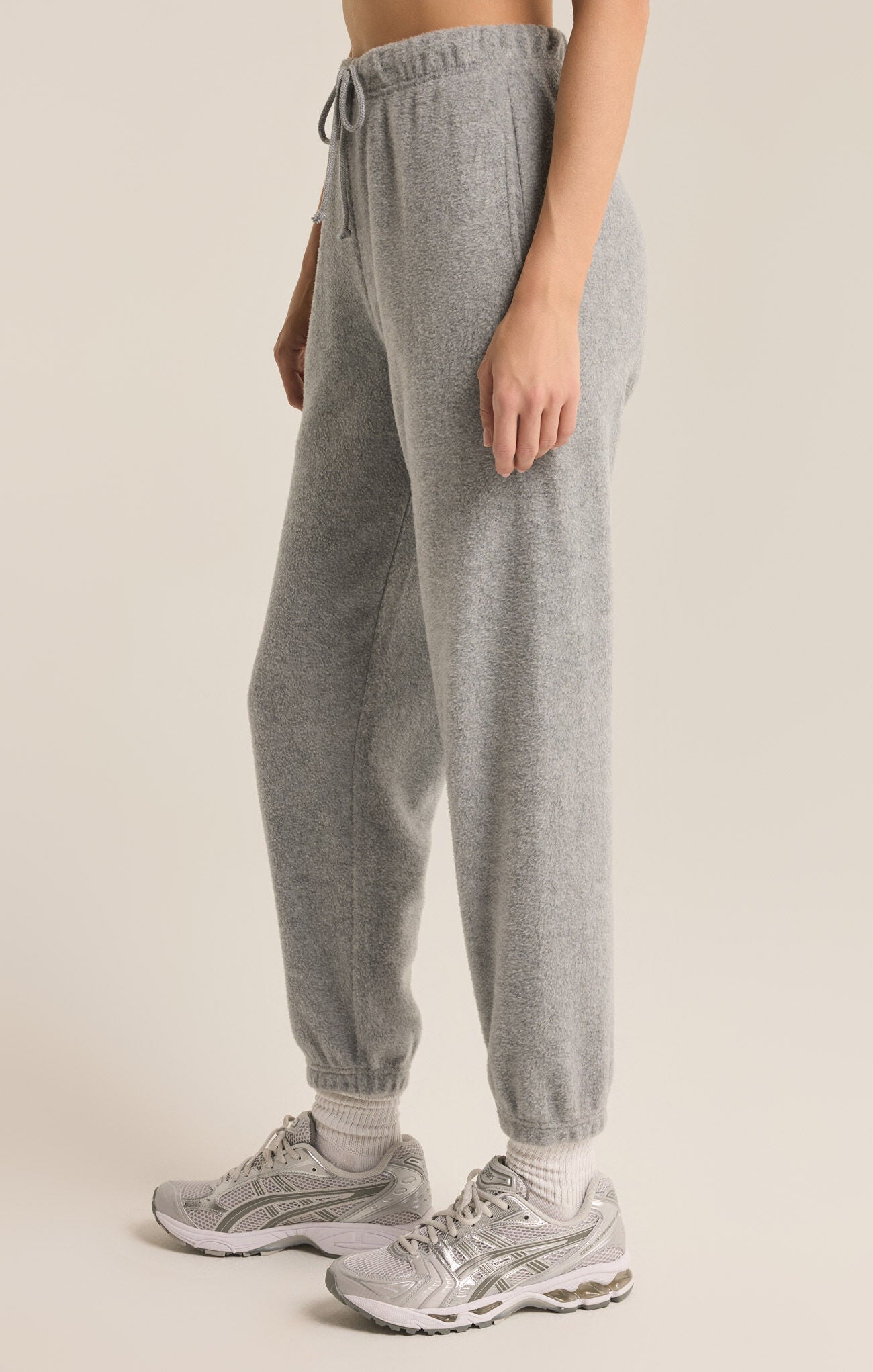 Unwind Reverse Fleece Jogger - Classic Heather Grey