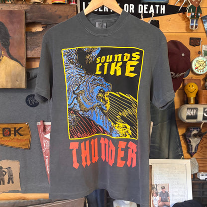 Sounds Like Thunder Tee - Pepper